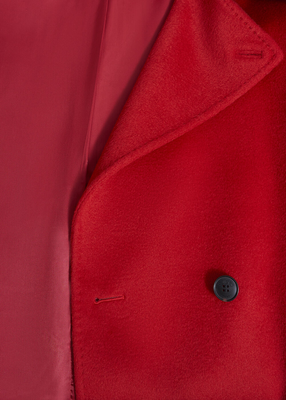 Livia Wool Coat, Red, hi-res