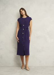 Tania Dress, Grape Purple, hi-res