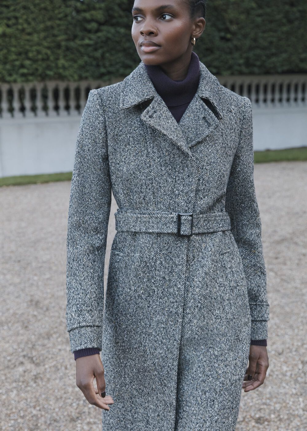 Wendy Coat, Black Ivory, hi-res