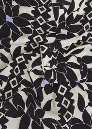 Jilly Blouse, Navy Multi, hi-res