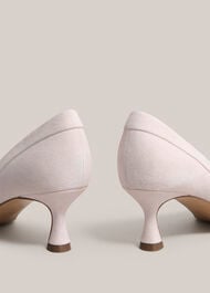 Faye Suede Courts, Pale Pink, hi-res