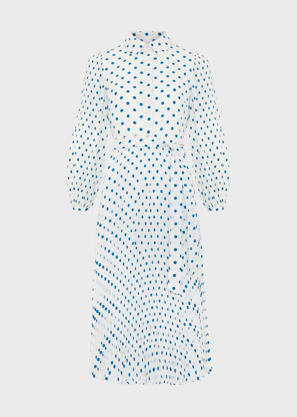 Petite Tallulah Dress, Ivory Blue, hi-res