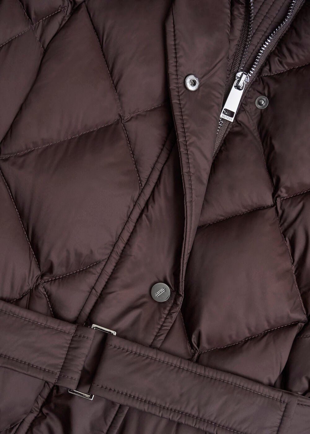 Petite Lumi Puffer, Deep Brown, hi-res