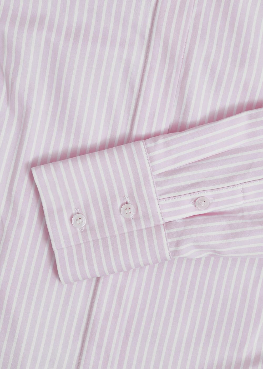 Victoria Cotton Blend Shirt, Pink White, hi-res