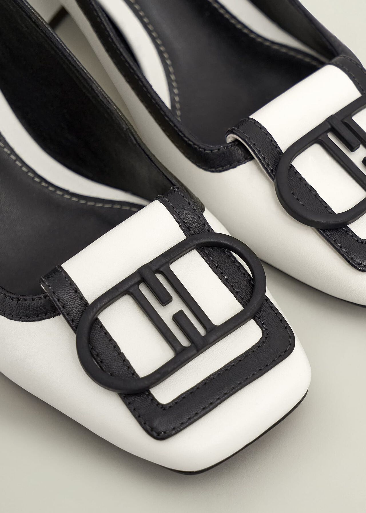 Lexia Pumps, Ivory Black, hi-res
