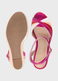 Wimbledon Wedge, Pink Multi, hi-res