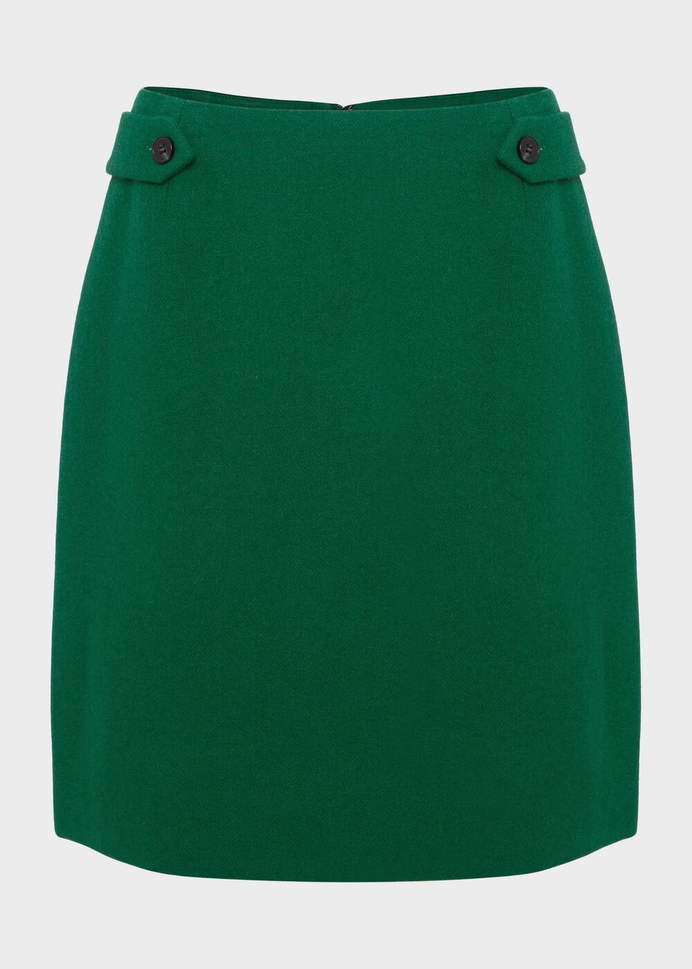 Maeve Wool Skirt, Green, hi-res