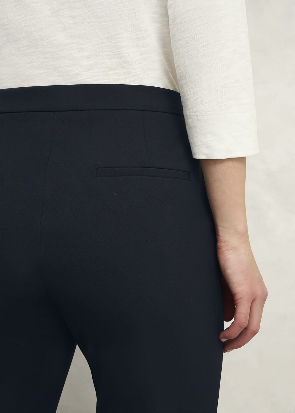Lexi Slim Travel Pants, Navy, hi-res