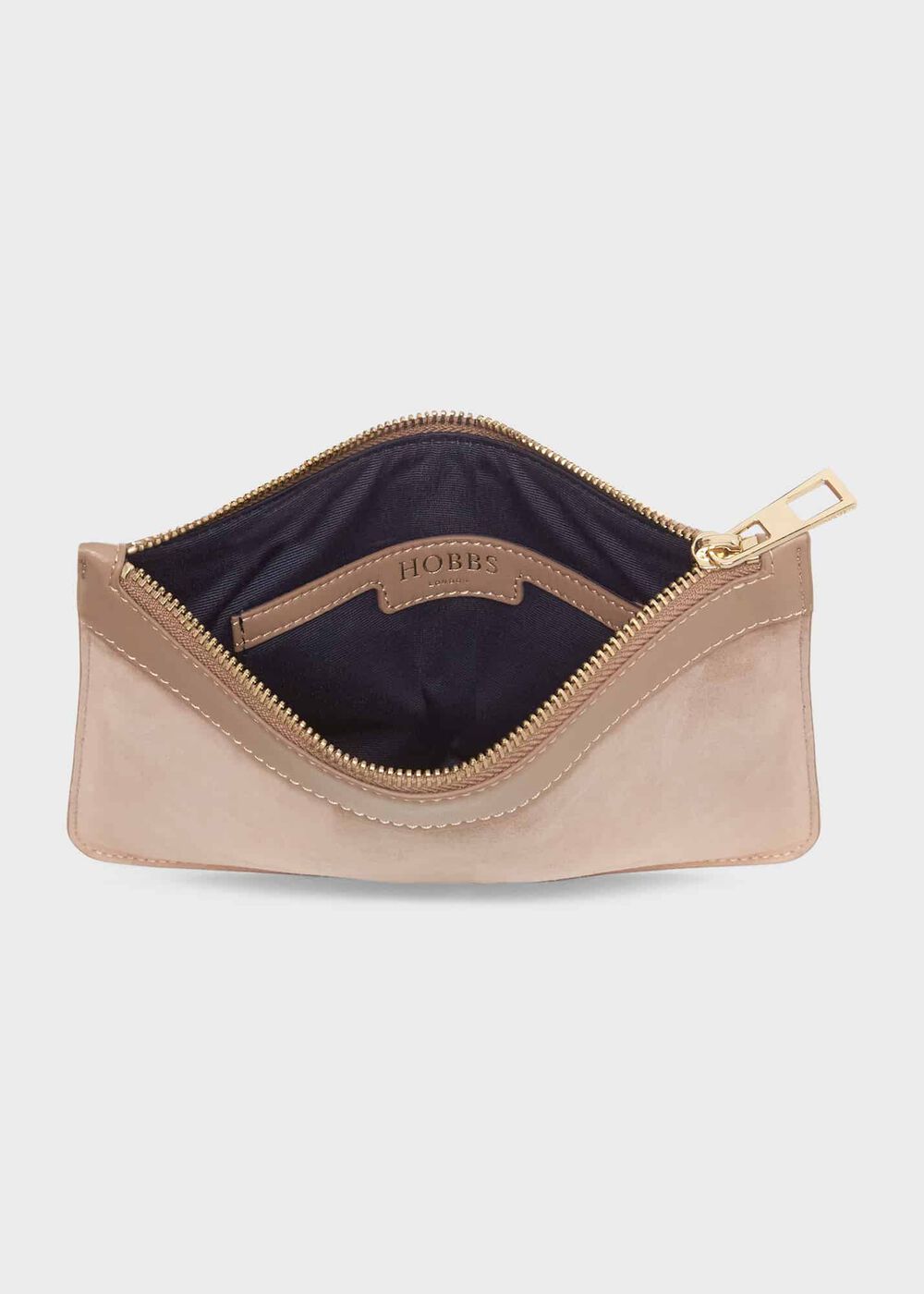 Lundy Suede Wristlet, Fawn, hi-res