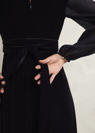 Marissa Dress, Hobbs Black, hi-res