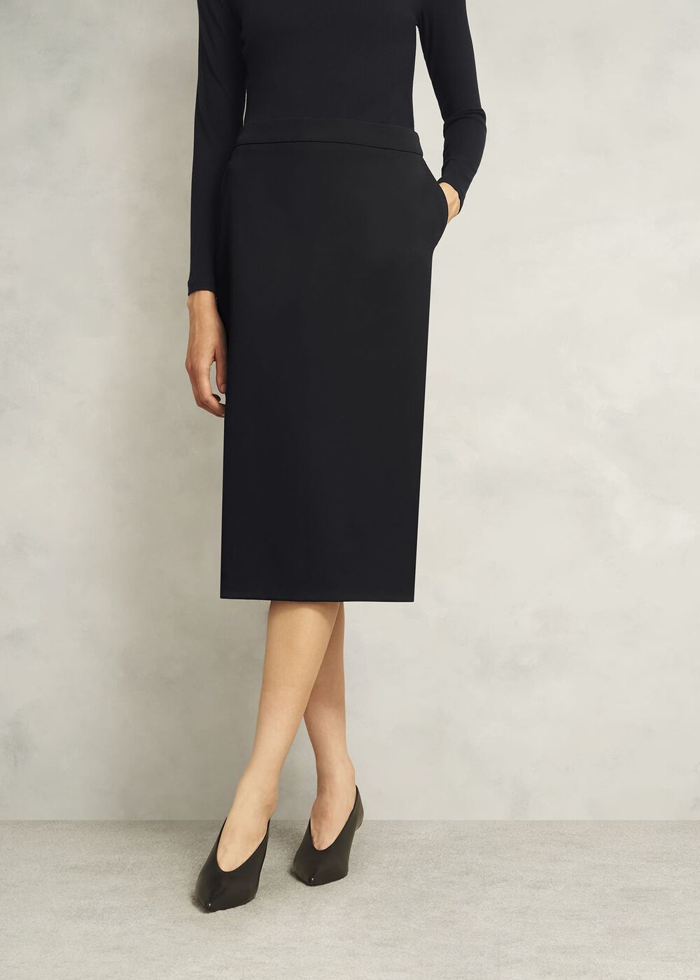 Belgrave Skirt, Black, hi-res