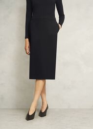 Belgrave Skirt, Black, hi-res
