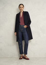 Shea Straight Jeans, Indigo, hi-res