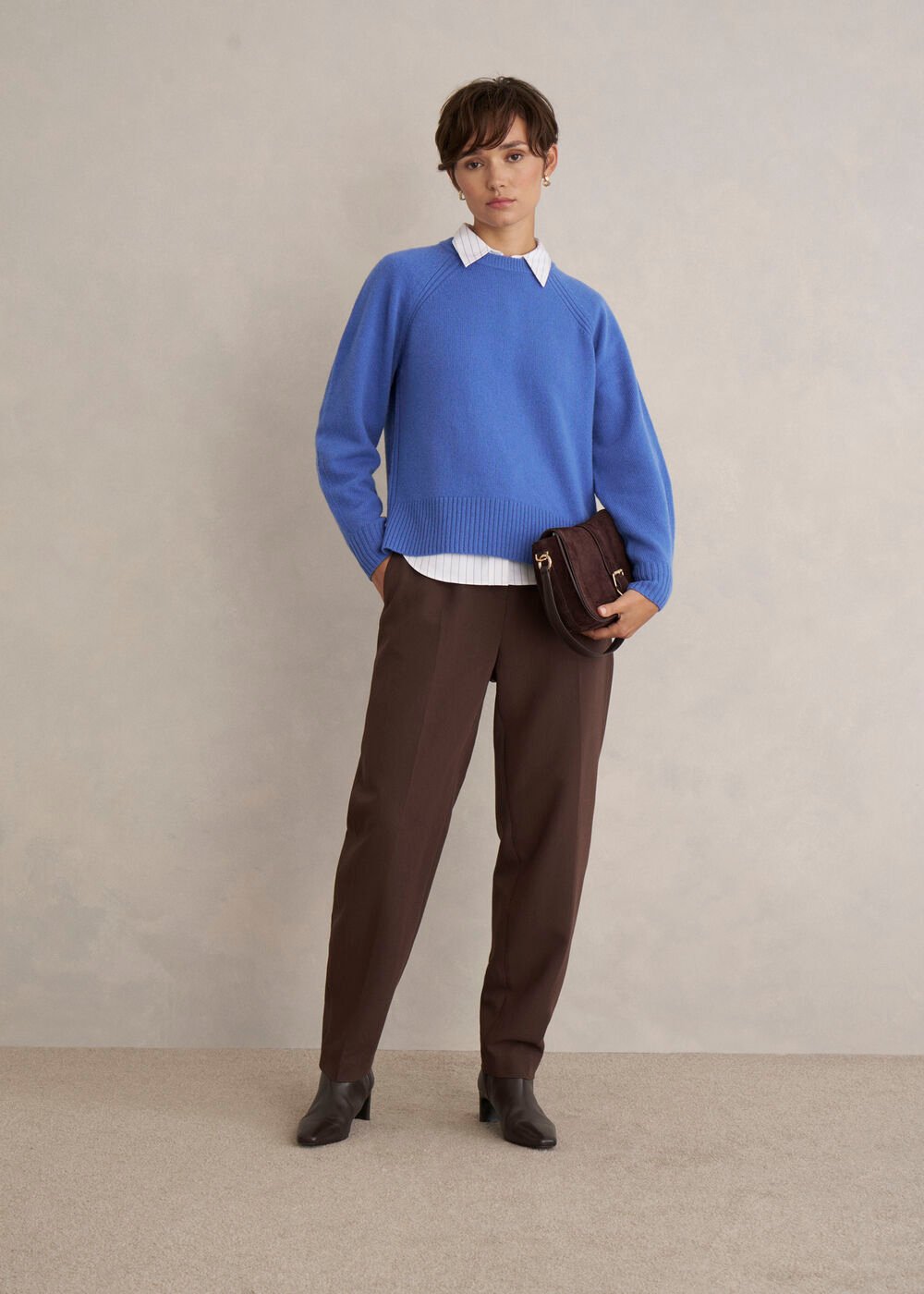 Morgan Sweater, Thistle Blue, hi-res