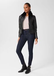 Ruthie Ankle Boots, Black, hi-res