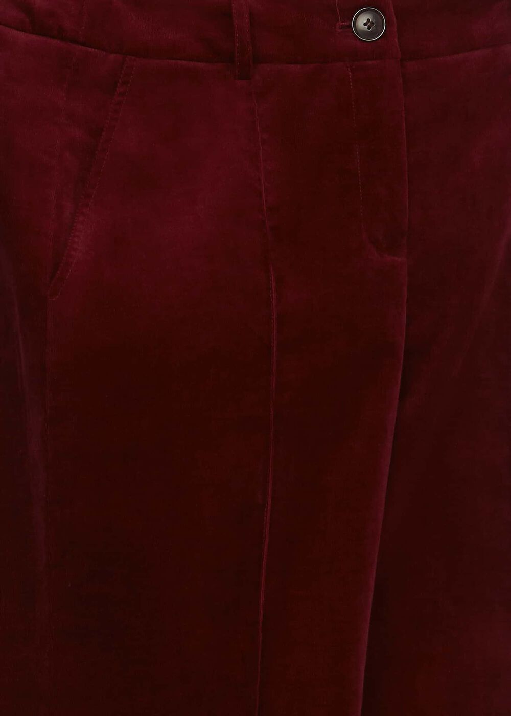 Kassandra Cord Pants, Dark Red, hi-res
