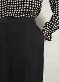 Howley Wide Pants, Black, hi-res