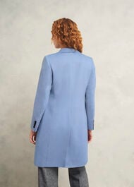 Petite Cavendish Wool Coat, Pale Blue, hi-res