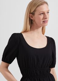 Imogen Top, Black, hi-res