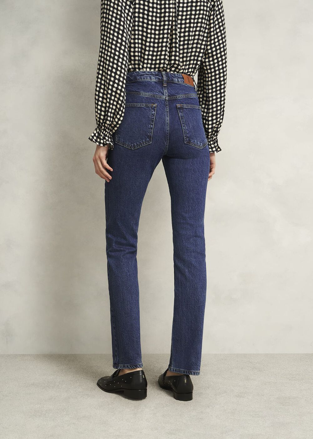 Foley Straight Jeans, Dark Mid Wash, hi-res