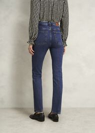 Foley Straight Jeans, Dark Mid Wash, hi-res