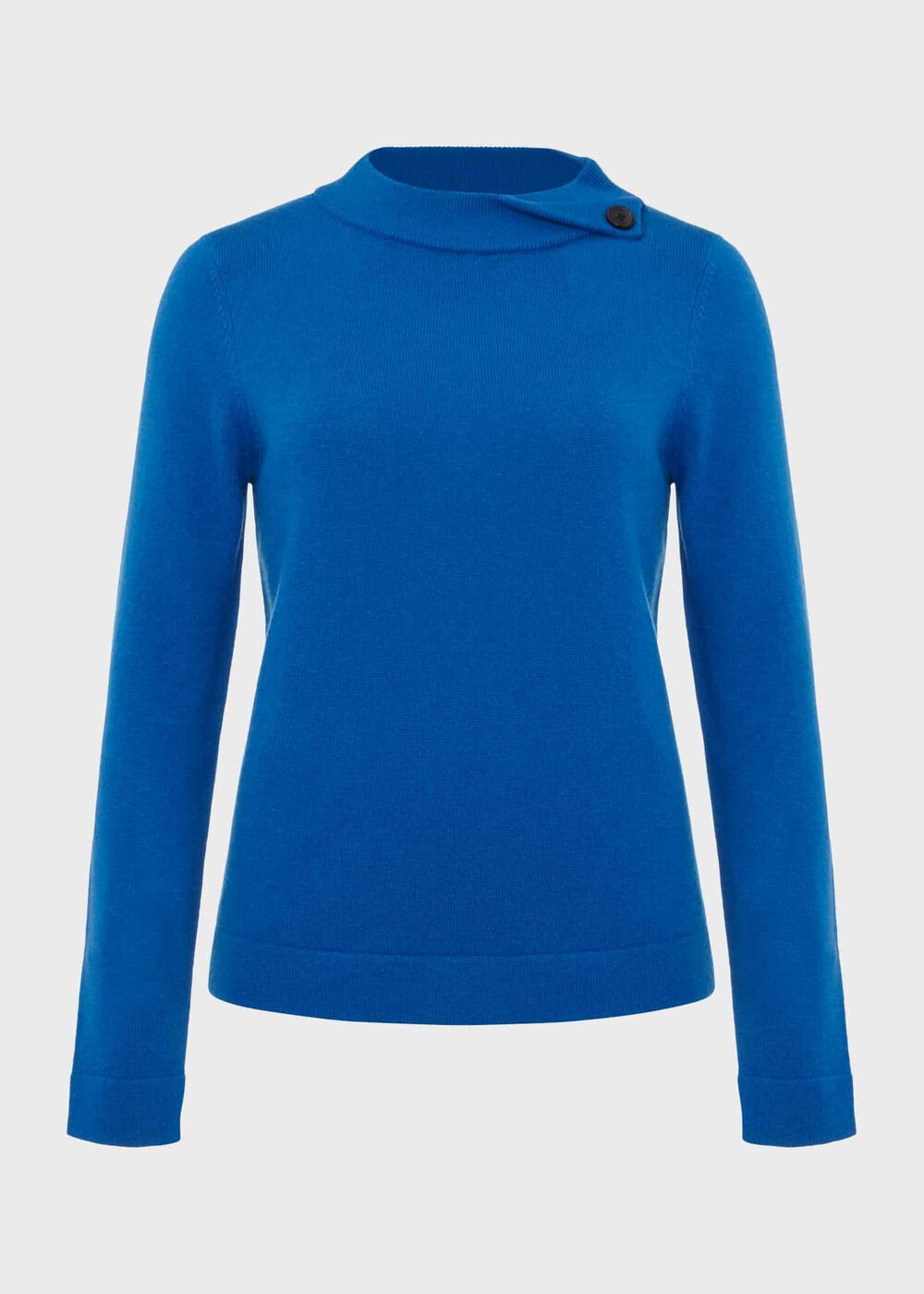 Talia Wool Cashmere Sweater, Electric Blue, hi-res