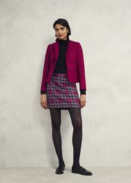 Ruthie Wool Skirt, Pink Multi, hi-res