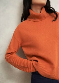 Amber Sweater, Copper Orange, hi-res