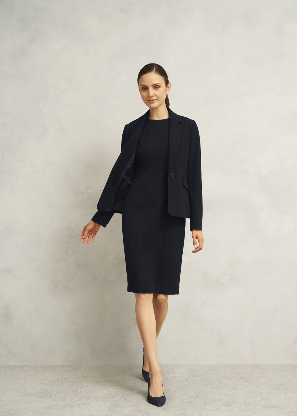 Petite Ivy Jacket, Navy, hi-res