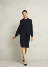 Petite Ivy Jacket, Navy, hi-res