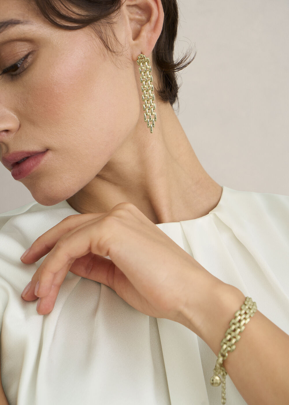 Florentina Bracelet, Gold, hi-res