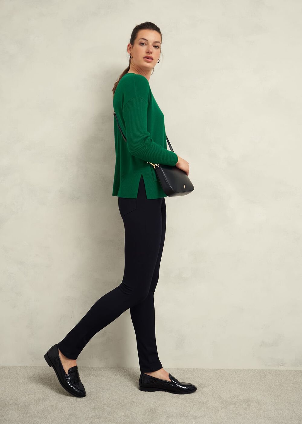 Devora Sweater With Cashmere, Agate Green, hi-res