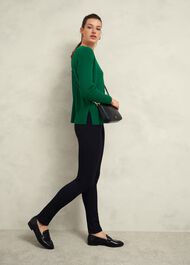 Devora Sweater With Cashmere, Agate Green, hi-res