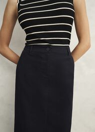 Hana Skirt, Hobbs Navy, hi-res