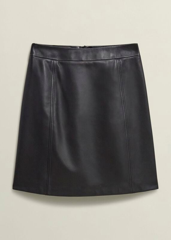 Annabelle Leather Skirt