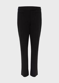 Petite Annie Slim Pants With Stretch, Black, hi-res