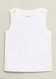 Maddy Top, White, hi-res