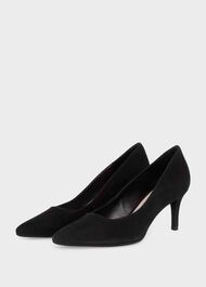 Amy Court Shoes, Black, hi-res