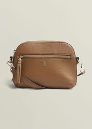 Carlton Crossbody Bag, Tan, hi-res