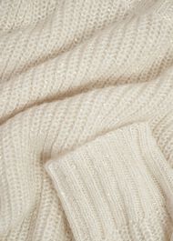 Marsha Sequin Sweater With Alpaca, Ivory, hi-res