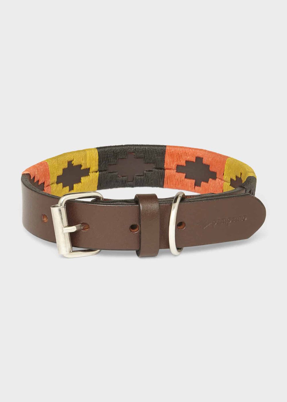 Leather Dog Collar, Multi, hi-res