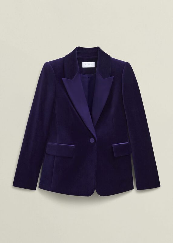 Heather Velvet Jacket