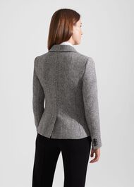 Blake Wool Jacket, Black White, hi-res