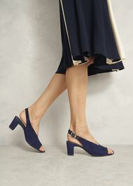Kali Suede Sandal, Midnight Navy, hi-res