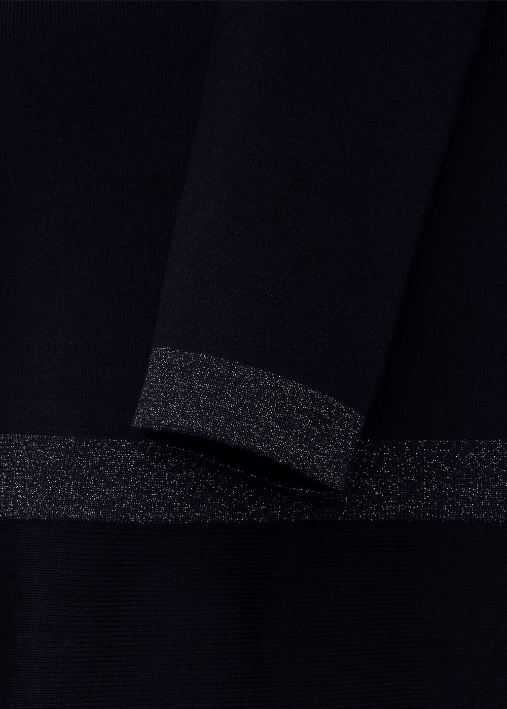 Cleo Knitted Dress, Navy, hi-res