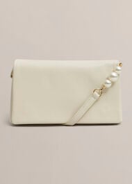 Jas Pearl Clutch, Warm Ivory, hi-res