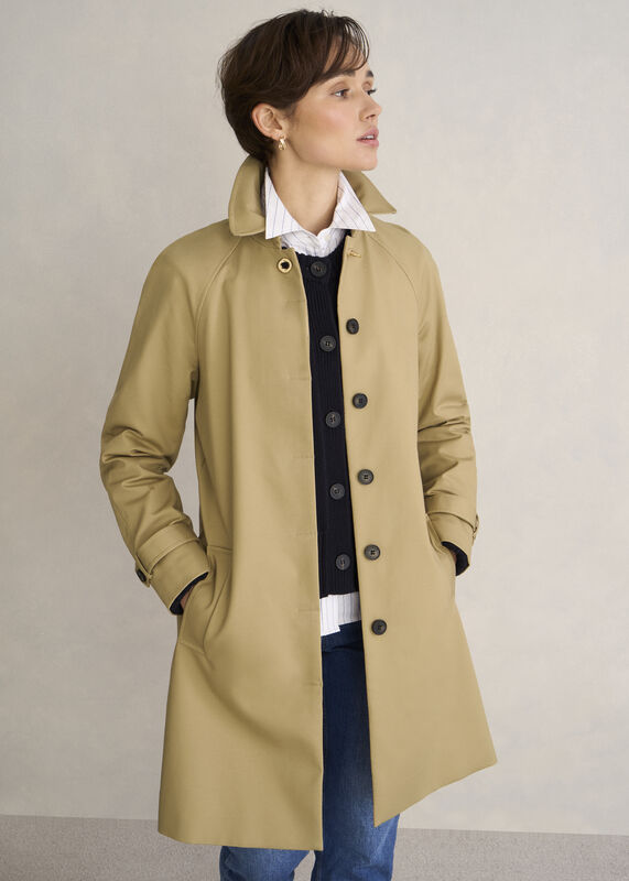 Vivienne Shower Resistant Trench Coat