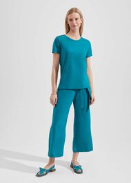 Aubrey Sandal, Lagoon Green, hi-res