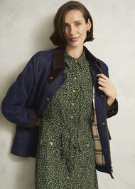 Grantley Denim Barn Jacket, Indigo, hi-res