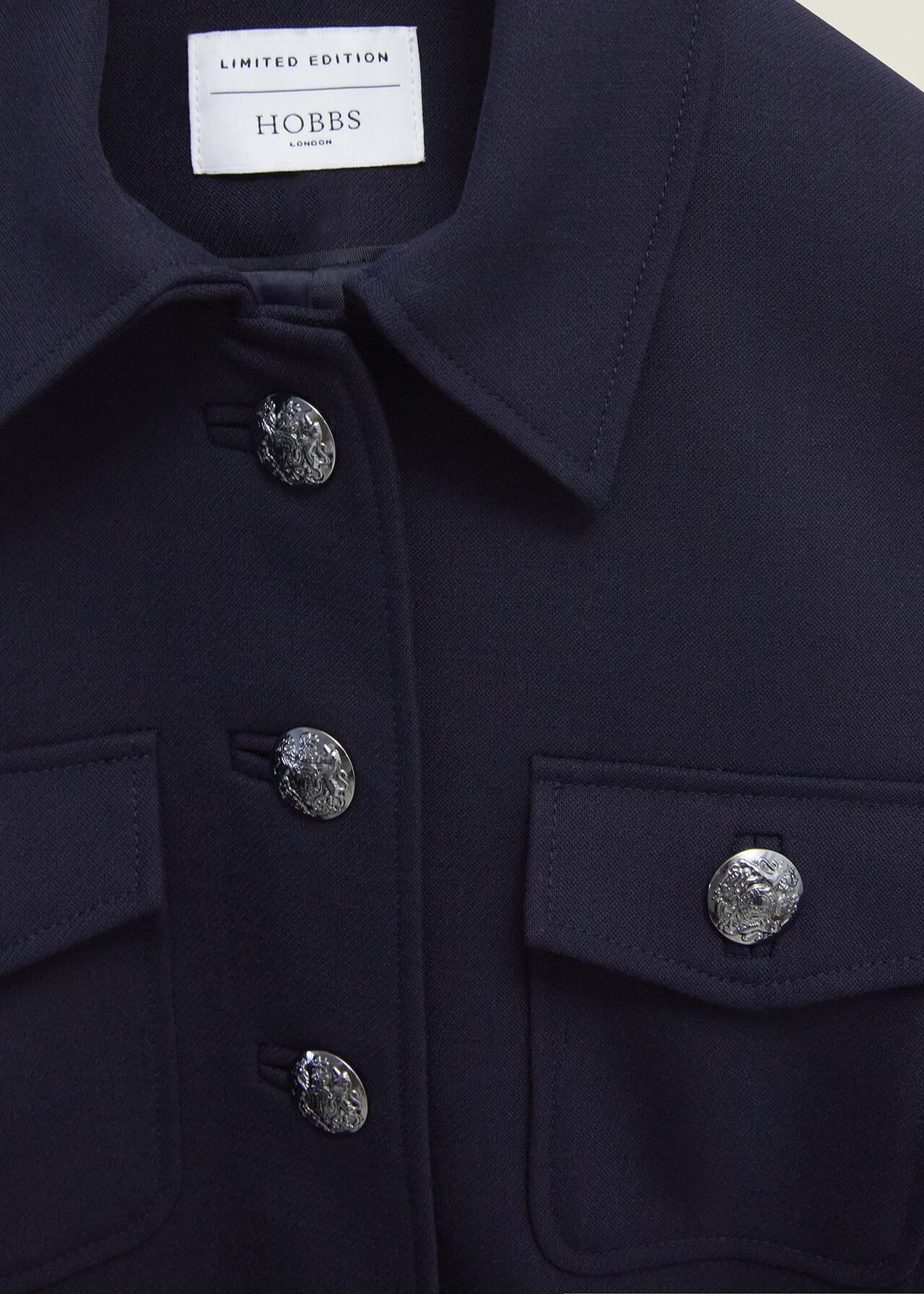 Dorney Jacket With Wool, Navy, hi-res